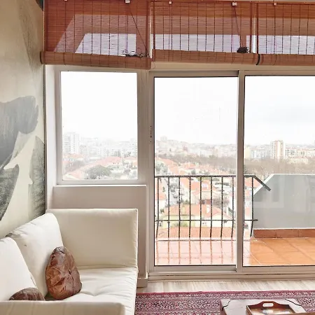아파트 Benfica Design & Sky Views By Homeful Homes *